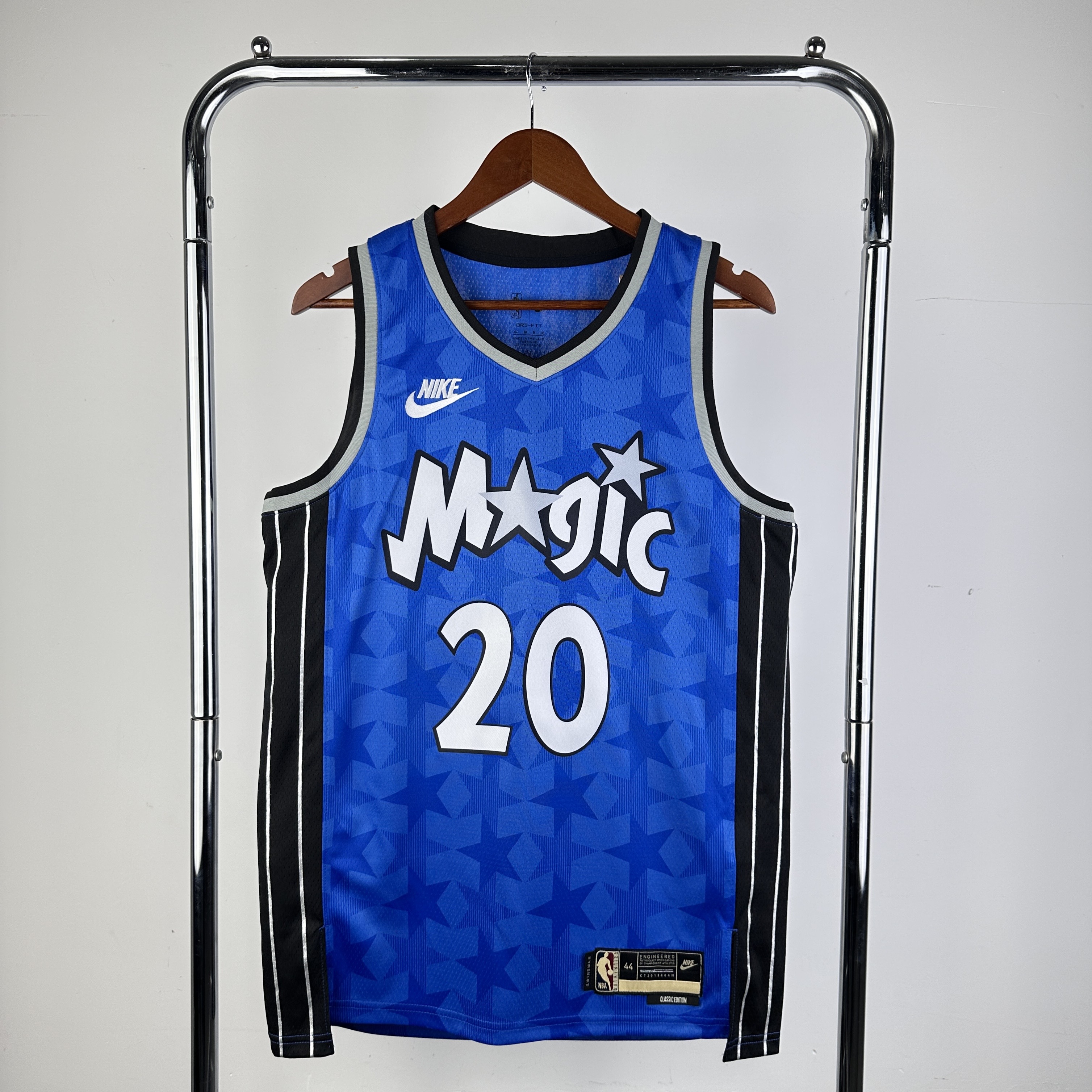 Men Orlando Magic #20 Fultz Blue Season Nike 2024 NBA Jersey->orlando magic->NBA Jersey